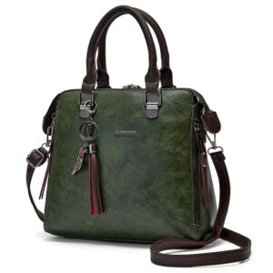VISMIINTREND Stylish Leather Small Handbag Box Satchel Shoulder Sling Bags for Women | Ladies Purse | Travel| Office | Birthday | Anniversary | Gift | Wife | Mother | Wedding | Rakhi Gifts for Sisters