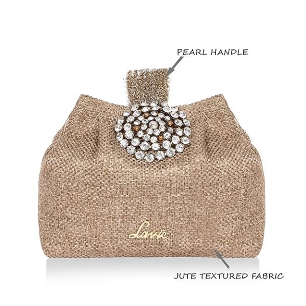 Lavie Women's Tiana Embellished Potli | Ladies Purse Handbag - Image 4